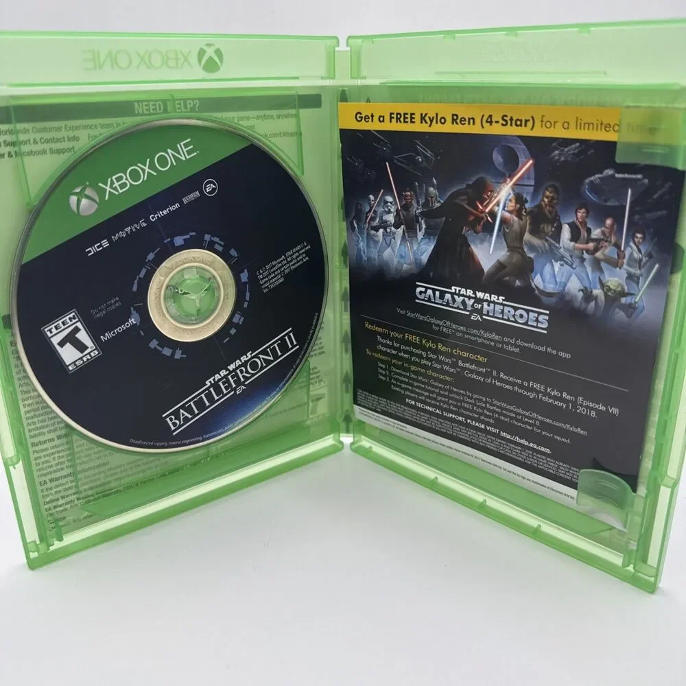Star Wars: Battlefront II (Microsoft Xbox One, 2017) Tested Works
